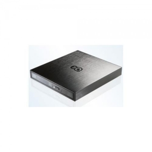 3Q 3QODD-T104HBR  Blu-Ray Combo Slim External, Slot-in-Load, USB 2.0, Black Retail
