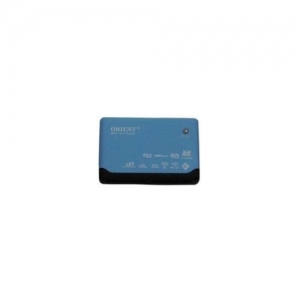 All-in-One External ORIENT CR-02BR USB2.0 Mini Card R/W, (SDHC class2,4,6) Retail, Blue
