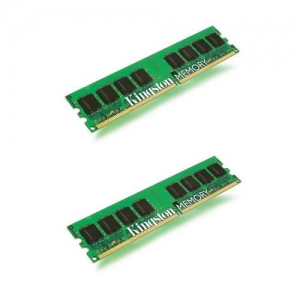 DIMM DDR2 (6400) 2Gb Kingston KVR800D2N6K2/2G Retail  (2 шт по 1 Гб)