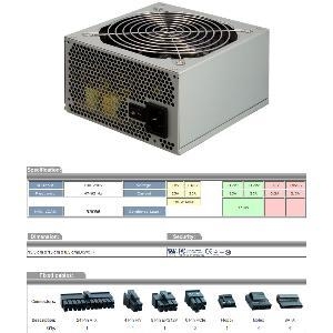 Блок питания Chieftec 550W, active PFC, v2.3 (APS-550S)