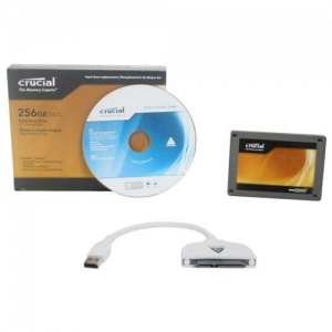 2.5" 256Gb Crucial C300 (CTFDDAC256MAG-1G1CCA) SATA, with Data Transfer Kit, MLC