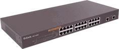 D-Link DES-1026G 24port 10/100, 2 UTP 1000Mbps Fast Ethernet Switch