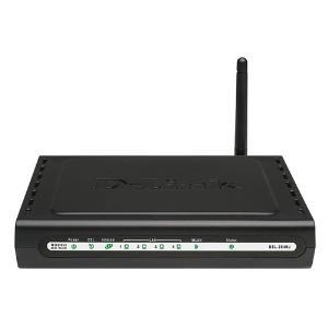 уцен. Беспроводный маршрутизатор D-LINK DSL-2640U/BRU/C2/S ADSL, Broadcom chipset, 4xLAN, 1xADSL, сплиттер