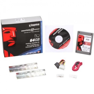 2.5"  64Gb Kingston SSDNow V-Series (SNV425-S2BD/64G) SATA, Drive with Desktop bundled accessory kit