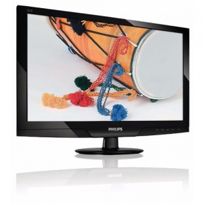 Philips E-line 221E2SB/00  21.5" / 1920x1080 / 5 ms / D-SUB + DVI-D / Черный глянцевый