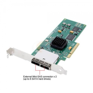 LSI Logic SAS3801E PCI-E, 3 Gb/s, SAS, 8-port Host Bus Adapter (LSI00138) SGL