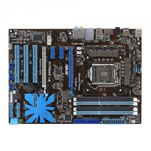 ASUS P7P55D LE Socket 1156, iP55, 4*DDR3, 2*PCI-E, ATA, SATA+RAID, eSATA, VT1828S 8ch, GLAN, ATX