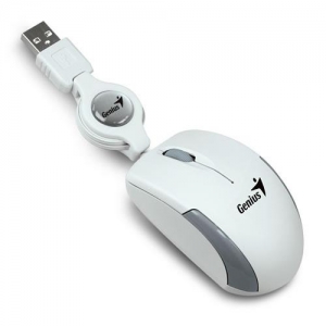 Genius Micro Traveler 1200dpi USB White