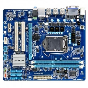 GigaByte GA-H55M-S2V  Socket 1156,  iH55, 2*DDR3, PCI-E, SATA, ALC888B 8ch, GLAN, D-SUB+DVI-D (Integrated In Processor), mATX