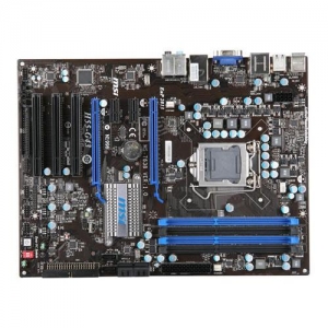 MSI H55-G43  Socket1156, iH55, 4*DDR3, 2*PCI-E, ATA133, SATAII,  7ch, GLAN, HDMI, ATX