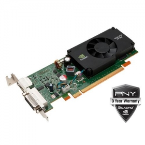 [nVidia Quadro FX 380]  512Mb DDR3 / PNY / DP + DVI / Low Profile / VCQFX380LP-PB