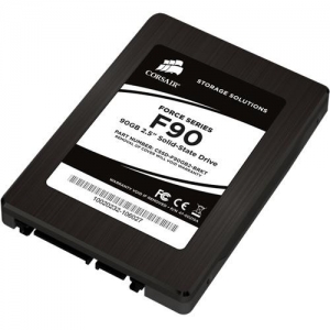 2.5"  90Gb Corsair Force Series SSD (CSSD-F90GB2-BRKT ) SATA, MLC Chip, набор для установки в отсек 3.5"