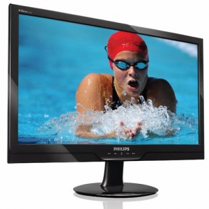 Philips C-line 226C2SB/00  21.5" / 1920x1080 / 2ms / D-SUB + DVI-D / Черный глянцевый