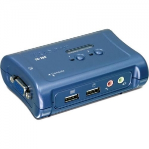 TRENDnet TK-209K KVM-переключатель на 2 компьютера USB, с аудио