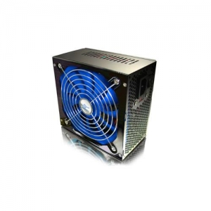 Блок питания Vantec ION2+ VAN-500N, ATX 2.2, 500W 24+4+2x6/8p, 4+4p 12V, SLI, 13.5cm fan, TC, 4 SATA, EZ-Grip, оплетка