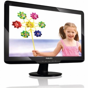 Philips E-line 222E2SB/00  21.5" / 1920x1080 / 5 ms / D-SUB + DVI-D / Черный глянцевый