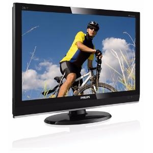 Philips T-line 231T1SB  23" / 1920x1080 / 5 ms / D-SUB + HDMI + SCART + Component + Composite + SPDIF / USB / Spks / TV / Черный глянцевый