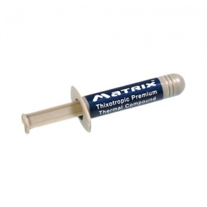 Термопаста Arctic Silver Matrix, шприц 2,5 гр (thixotropic premium thermal compound)