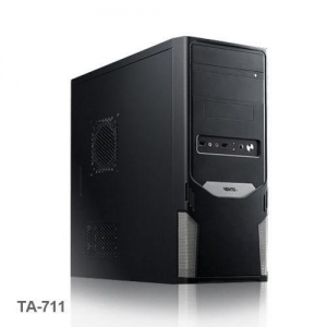 ASUS TA-711 450W Midi Tower, Black/Black/Silver, ATX,