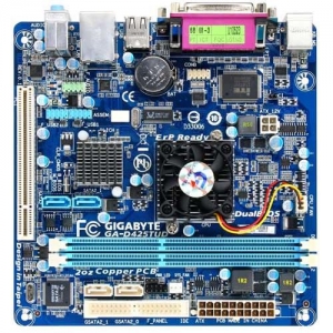 GigaByte GA-D425TUD + Intel Atom D425 ,  2*DDR3, SVGA, ATA, SATA+RAID, ALC888B 8ch, GLAN, Mini-ITX
