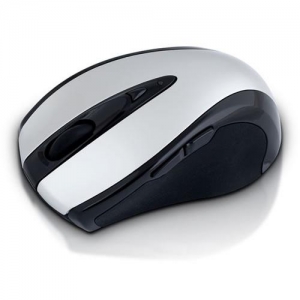 Oklick 406S Bluetooth Laser (800/1600dpi), Silver/Black