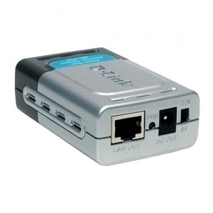 Сплиттер D-Link DWL-P50 Power Over Ethernet (PoE), разделение сигнала PoE на данные и на источники электропитания.