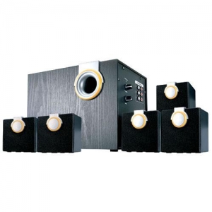 Defender ORCHESTRA S30 , 5.1, черные, 3Wх5 + 15W, MDF