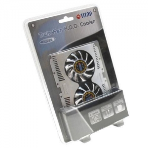 Вентилятор для HDD Titan TTC-HD22TZ (2*60х60х10, <26dBA)