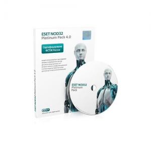 ESET NOD32 Platinum Edition Антивирус,  лицензия на 2 года, BOX (NOD32-ENA-NS-2-1)