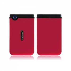 500Gb Transcend Portable HDD StoreJet 2.5" (TS500GSJ25M-R) , 5400rpm, USB2.0, Red