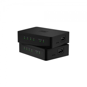 WD Livewire Powerline AV Network Kit WDBABY0000NBK-EESN, комплект электросетевых адаптеров передачи Ethernet сигнала по линиям питания 220В