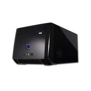 CFI CBI-A8989GG 150W Mini ITX, Glossy Black/Black , 5.2" ODD, 3.5" HDD, 1*80 FAN, 2*USB+Audio