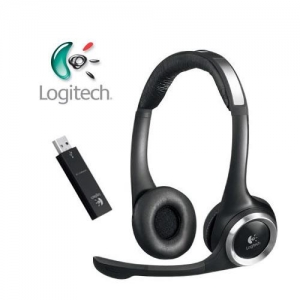 Гарнитура Logitech Clear Chat PC Wireless B750 Headset OEM (981-000186)