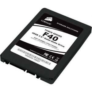 2.5"  40Gb Corsair Force Series SSD (CSSD-F40GB2) SATA, MLC Chip