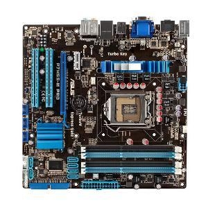 ASUS P7H55-M PRO Socket 1156, iH55, 4*DDR3, PCI-E, ATA, SATA, HDA 8ch, GLAN, D-SUB+DVI-D+HDMI (Integrated In Clarkdale Processor), mATX