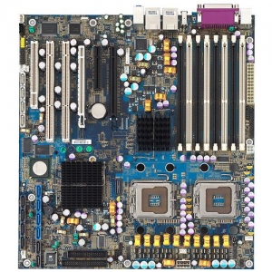 Tyan S2696A2NRF Socket771, i5000X, Dual Xeon, 8FBDIMM, 2GbE, SATA II RAID, SLI, FW, Audio, SSI EEB, EATX