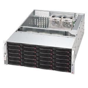 Корпус Supermicro CSE-846TQ-R900B (Black) 4U Rack, 24x3.5"SAS/SATA HSW, 900W 1+1