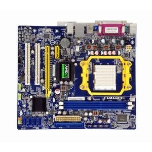 Foxconn A6GMV  Socket AM3, AMD 690G, 2*DDR3, SVGA+PCI-E, ATA, SATAII+RAID, 6ch, GLAN, mATX
