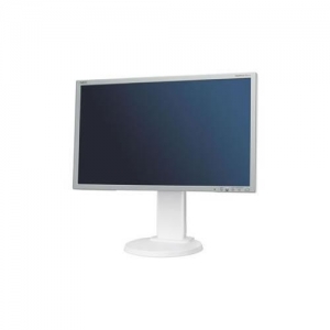 NEC E201W  20" / 1600x900 / 5ms / D-SUB + DVI-D + DP / HAS + PIVOT / Silver-White