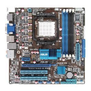 ASUS M4A785D-M PRO Socket AM3, AMD 785G, 4*DDR2, SVGA+PCI-E,ATA,SATA+RAID,eSATA,VT1708S 8ch,GLAN,1394,mATX