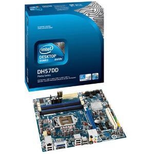 INTEL DH57DD Socket1156, iH57, 4*DDR3, PCI-E, SATA+RAID, eSATA, HDA 10ch, GLAN, 1394, DVI-I+HDMI (Integrated In Clarkdale Processor), mATX (904931)  (ОЕМ)