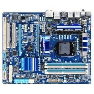 GigaByte GA-P55A-UD4  Socket 1156, iP55, 4*DDR3, 2*PCI-E, ATA, SATA + RAID, eSATA, FDD, ALC888 8ch, GLAN, 1394, ATX