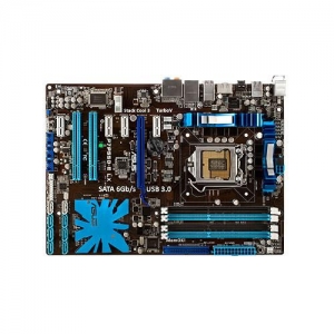 ASUS P7P55D-E LX Socket 1156, iP55, 4*DDR3, PCI-E, ATA, SATA+RAID, eSATA, 2*SATA 6Gb/s, VT1708S 8ch, GLAN, 1394, 2*USB3.0, ATX