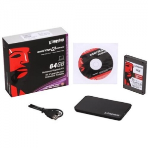 2.5"  64Gb Kingston SSDNow V-Series (SNV425-S2BN/64G) SATA, Drive with Notebook bundled accessory kit