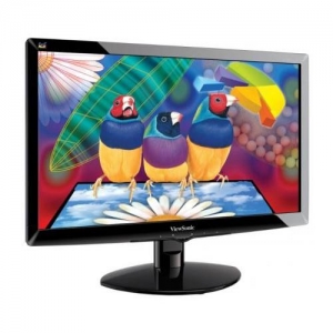 ViewSonic VA1938W-LED  18.5" / 1366x768 / 5ms / D-SUB + DVI-D / Черный глянцевый